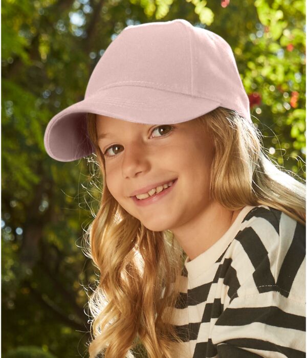Junior Organic Cotton 5 Panel Cap Thumbnail
