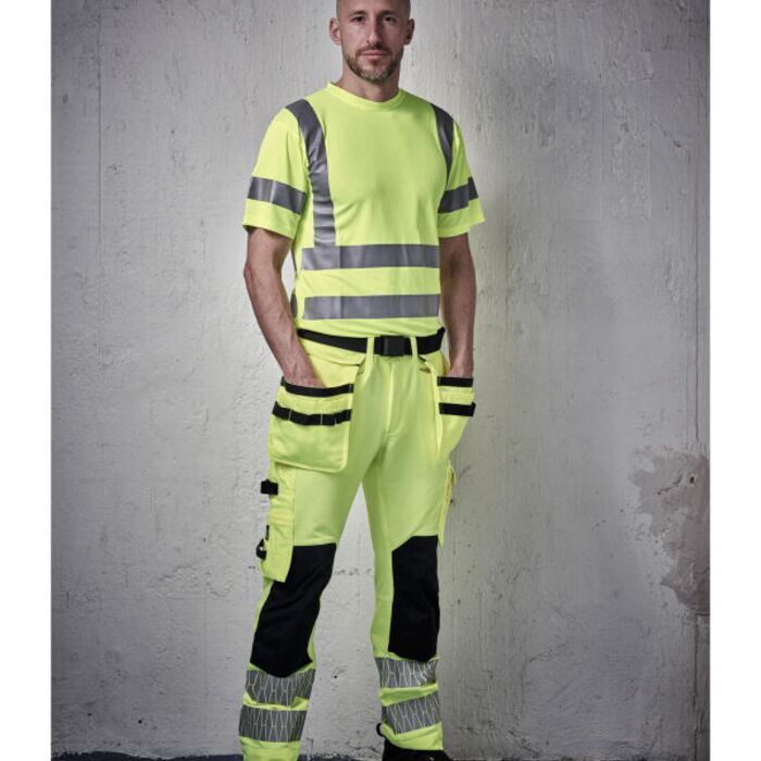 Craftsman Trousers Stretch Hi-Vis Thumbnail