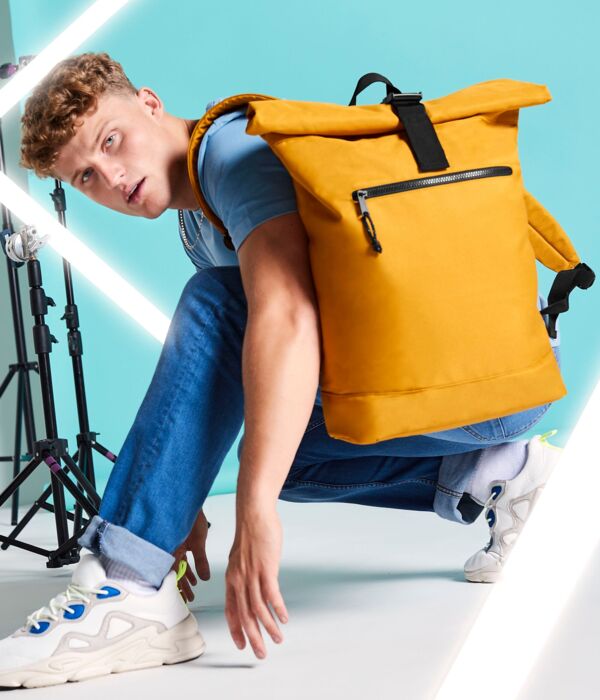 Recycled Roll-Top Backpack Thumbnail
