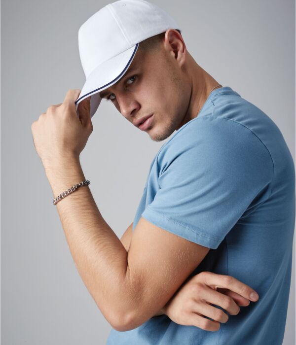 Authentic 5 Panel Cap - Piped Peak Thumbnail