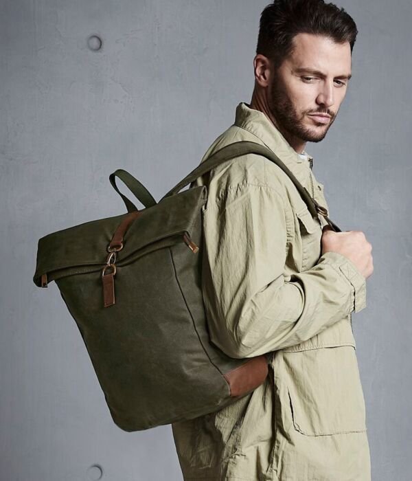 Heritage Waxed Canvas Backpack Thumbnail