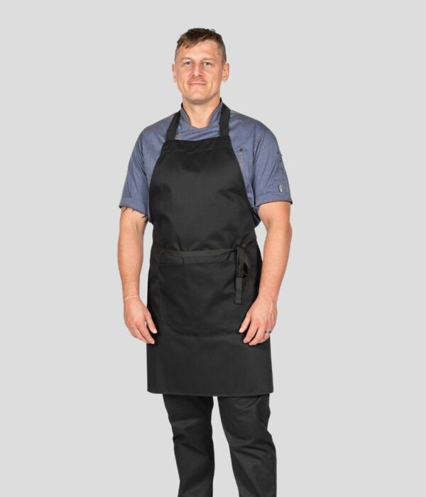 Low Cost Bib Apron With Pocket Thumbnail