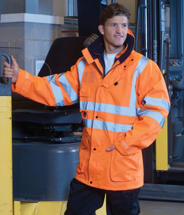Hi-Vis Multi-Function 7-in-1 Jacket Thumbnail
