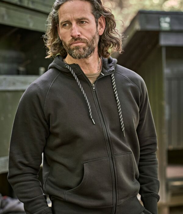 Men's Fashion Full Zip Hood Thumbnail