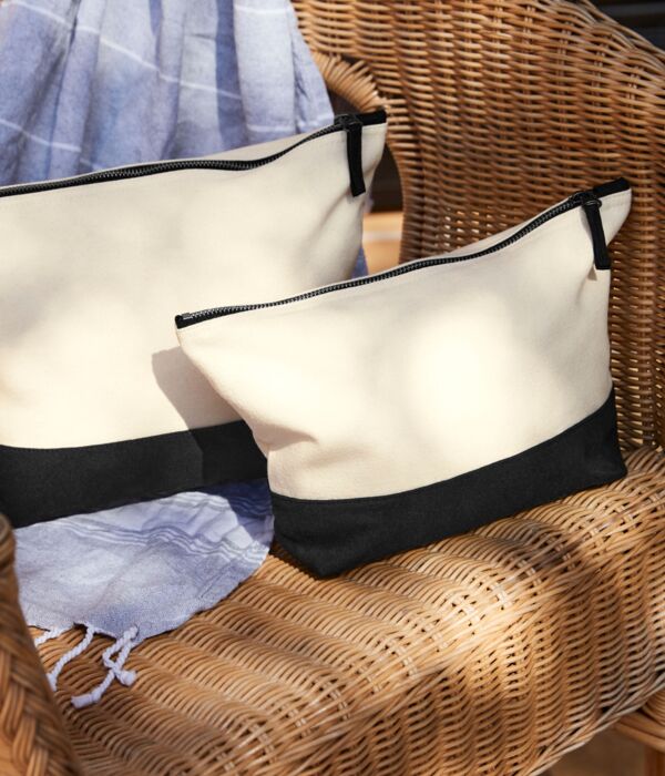 Dipped Base Canvas Accessory Bag Thumbnail