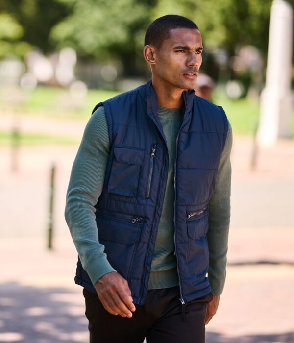 Steller Multi-Zip Ripstop Bodywarmer Thumbnail