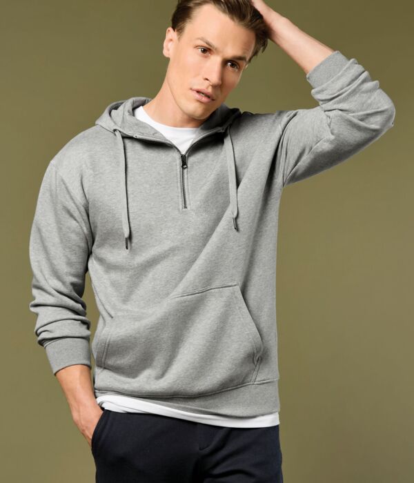 Regular Fit 1/4 Zip Hoodie Thumbnail