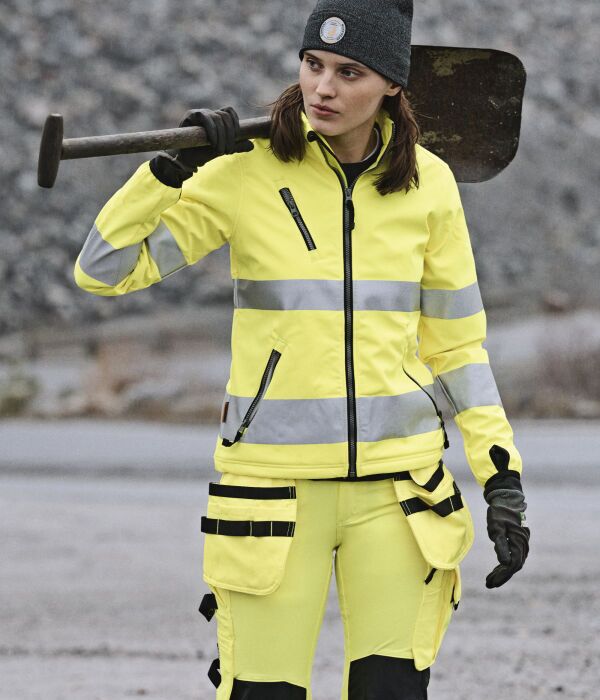 Women's Softshell Jacket Hi-Vis Thumbnail