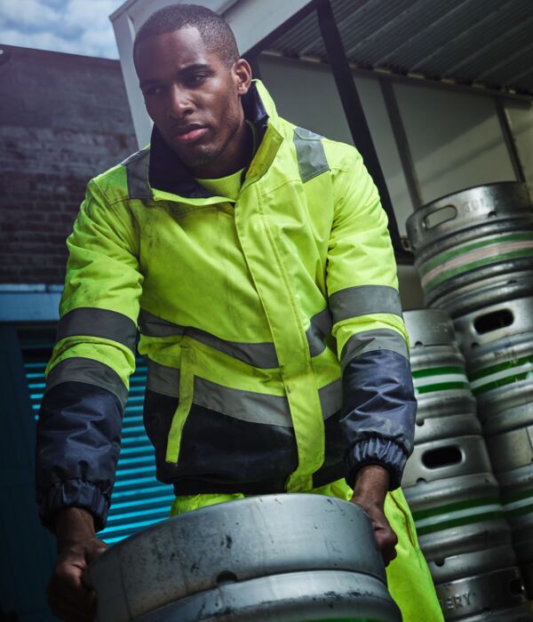 Pro Hi Vis Bomber Jacket Thumbnail