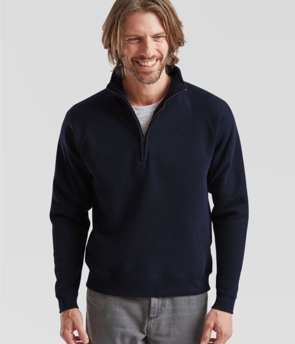 Men's Premium Zip Neck Sweat Thumbnail