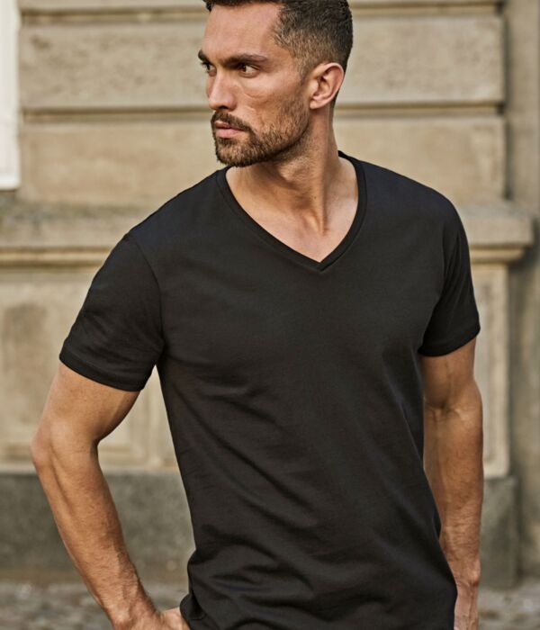 Men's Fashion V-Neck Sof-Tee Thumbnail
