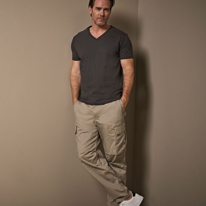 Men's Fashion V-Neck Sof-Tee Thumbnail