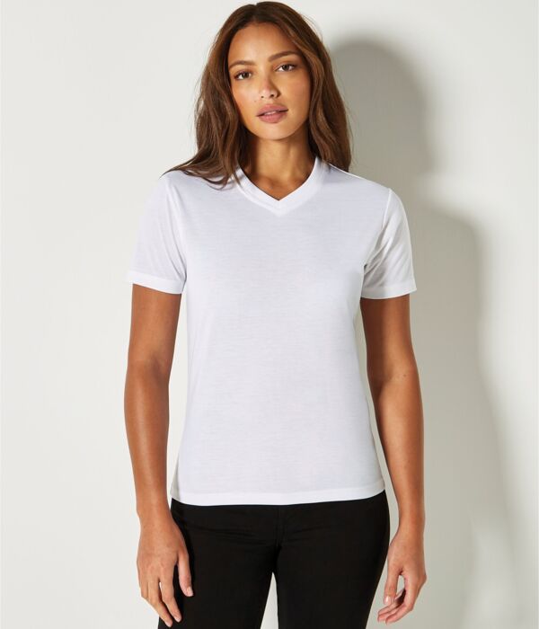 Ladies' Subli Plus® V-Neck T-Shirt Thumbnail