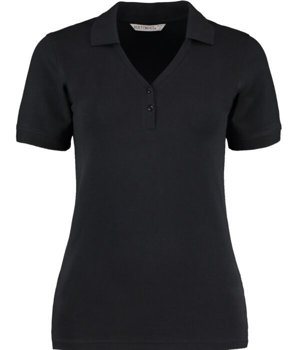 Regular Fit Comfortec® V-Neck Polo Thumbnail
