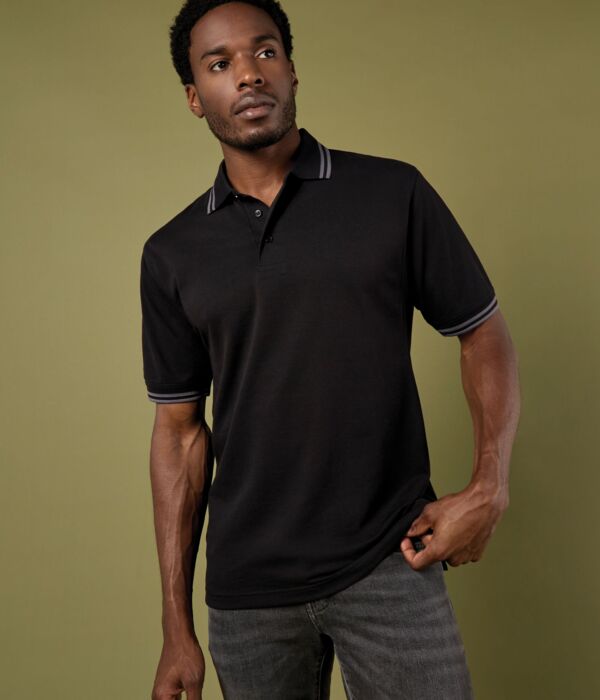 Classic Fit Tipped Collar Polo Thumbnail