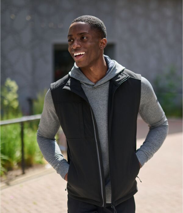 Octagon II Men's 3 Layer Printable Softshell Bodywarmer Thumbnail