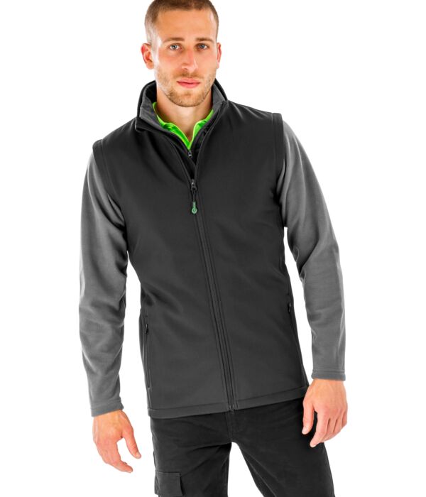 Men's Recycled 2-Layer Printable Softshell Bodywarmer Thumbnail