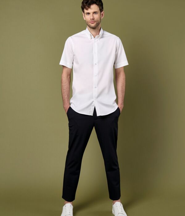 Tailored Fit Short Sleeve Premium Oxford Shirt Thumbnail