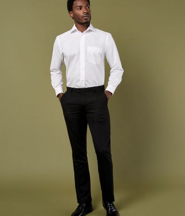 Classic Fit Long Sleeve Business Shirt Thumbnail