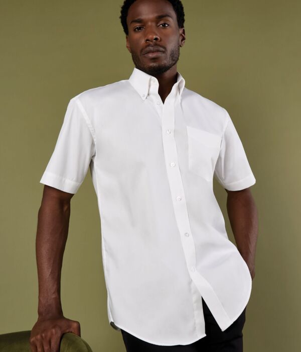 Classic Fit Short Sleeve Premium Oxford Shirt Thumbnail