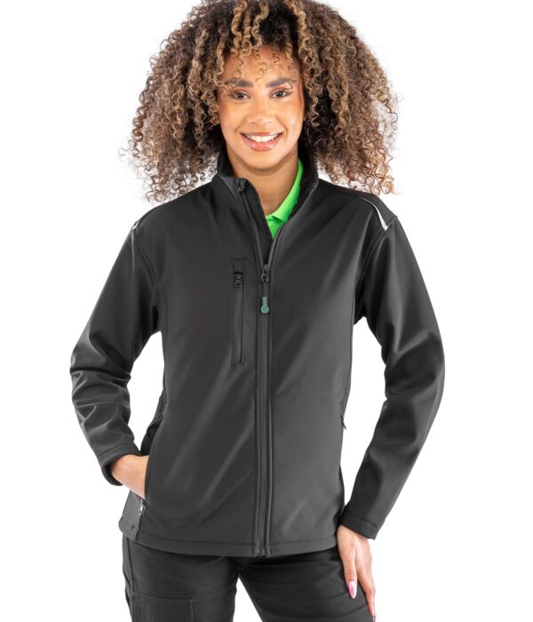 Women's Recycled 3-Layer Printable Softshell Jacket Thumbnail