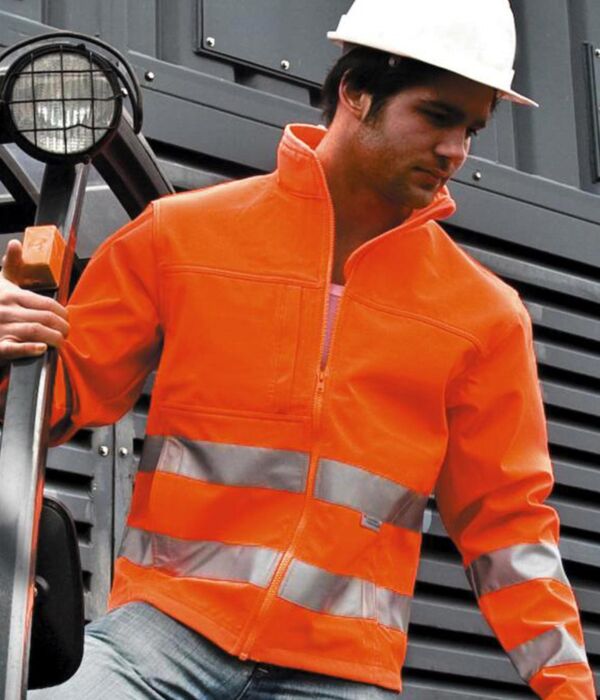 Hi-Vis Soft Shell Jacket Thumbnail