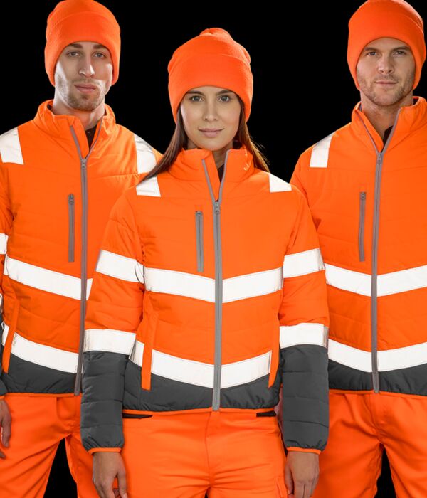 Women's Soft Padded Safety Jacket Thumbnail