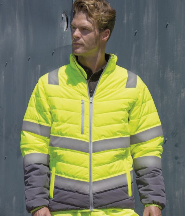 Men's Soft Padded Safety Jacket Thumbnail