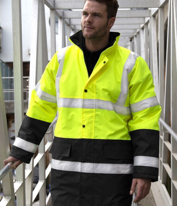 Motorway 2-Tone Safety Coat Thumbnail