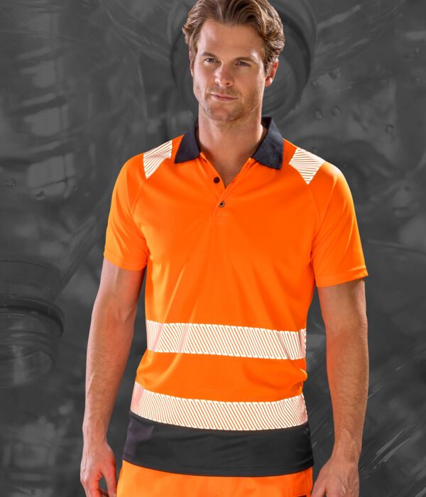 Recycled Safety Polo Shirt Thumbnail