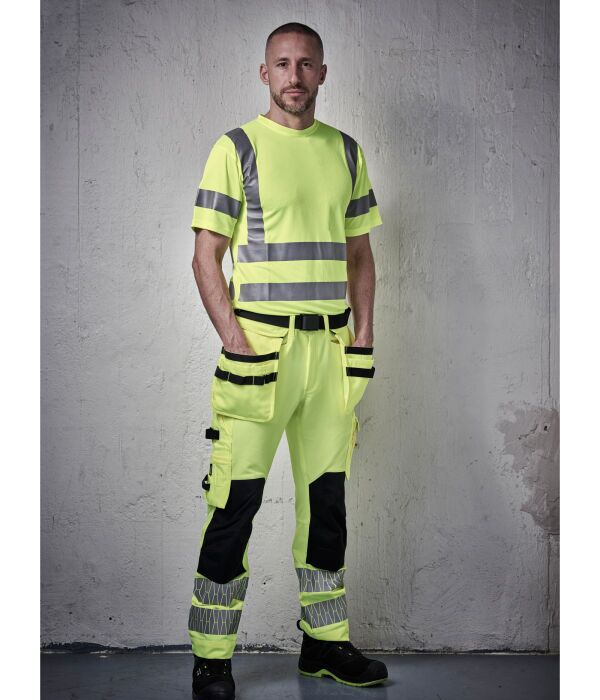 Craftsman Trousers Stretch Hi-Vis Thumbnail
