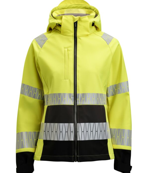 Women's Softshell Jacket Hi-Vis Thumbnail