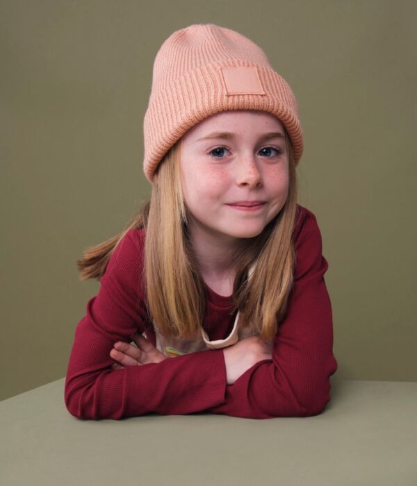 Kids Cuff Tonal Patch Beanie Thumbnail