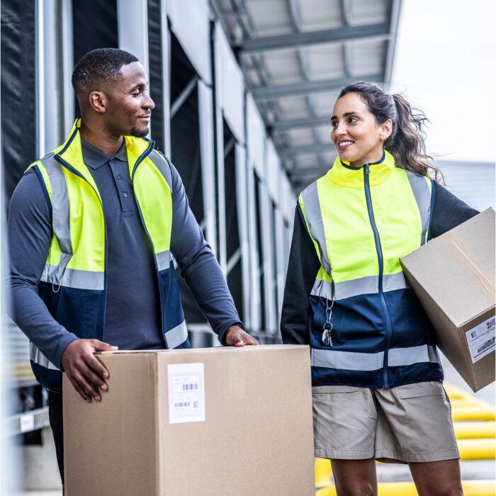 Hi Vis Pro Full Zip Gilet Thumbnail