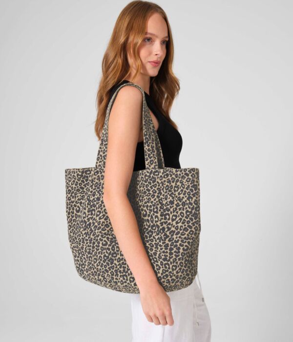 Leopard Print Canvas Shopper Thumbnail