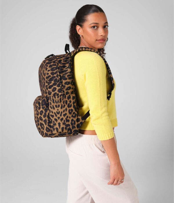 Leopard Print Backpack Thumbnail