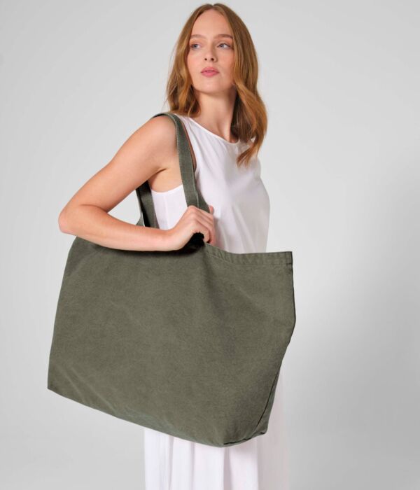 Garment Dyed Oversized Tote Bag Thumbnail