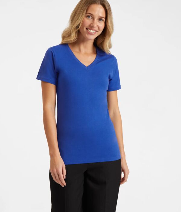 Ladies Classic V-Neck T-Shirt Thumbnail