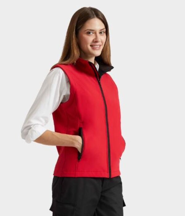 Ladies Printable Softshell Gilet Thumbnail