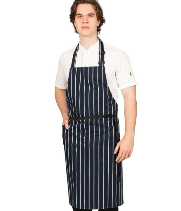 Classic Woven Stripe Apron Thumbnail