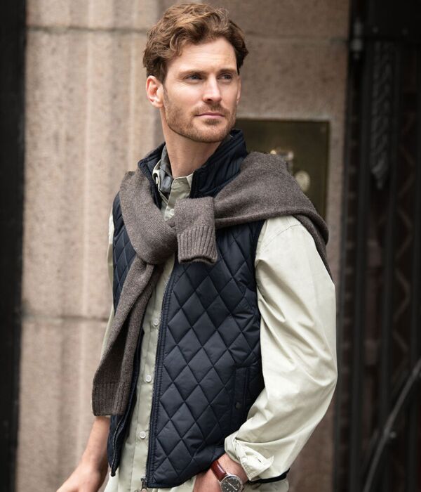 Camden – diamond quilted gilet Thumbnail