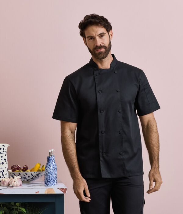 Chefs Coolchecker® short sleeve jacket Thumbnail
