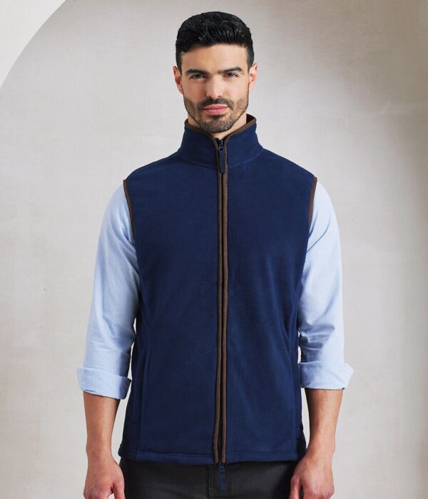 Artisan fleece gilet Thumbnail