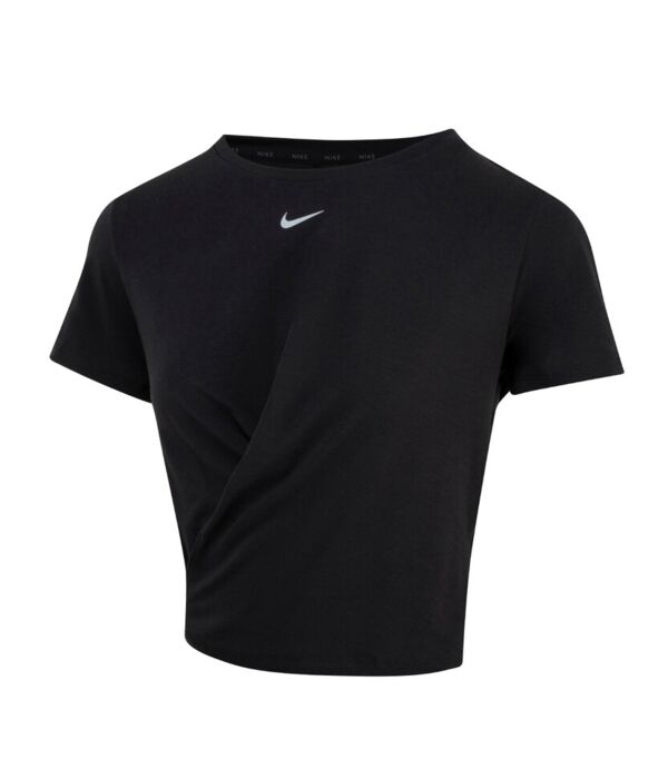 Women’s Nike One Luxe Dri-FIT short sleeve standard twist top Thumbnail