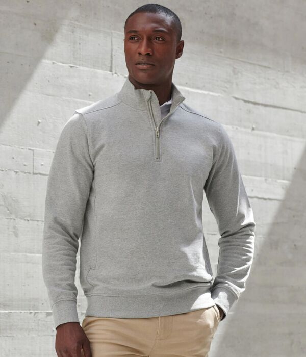 Unisex sustainable ¼-zip sweatshirt Thumbnail