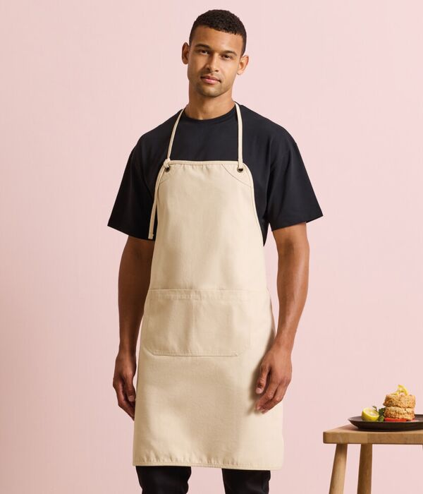 ‘Artisan’s choice’ double-pocket canvas apron Thumbnail