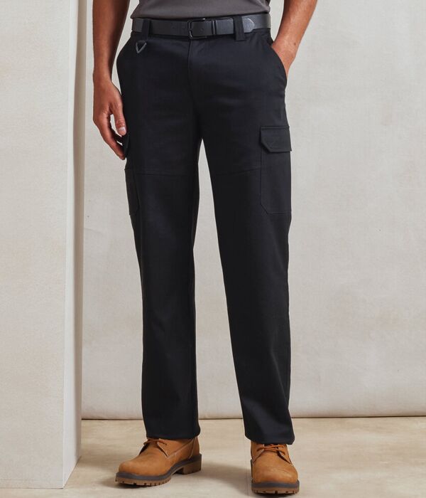Stretchchecker work cargo trousers Thumbnail