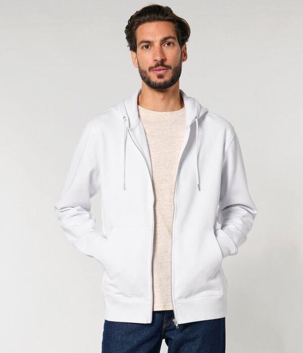 Unisex Cultivator 2.0 iconic zip-thru hoodie sweatshirt (STSU179) Thumbnail