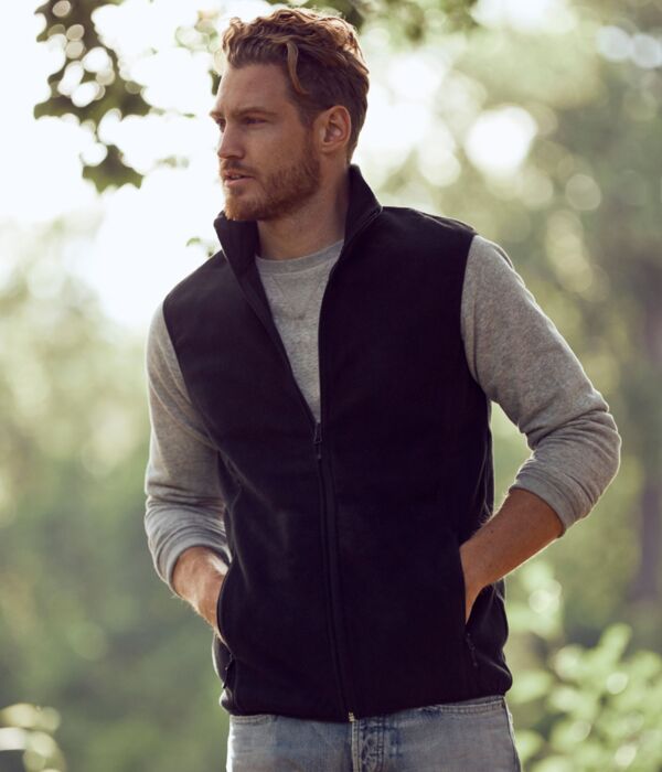 Basic Polar Fleece Vest Thumbnail